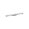 Sprchový žlab Hansgrohe RainDrain Match 75,5 cm nerez matná bílá mat 56038700