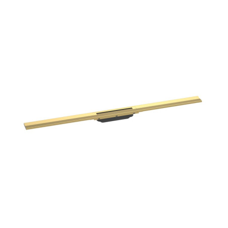 Sprchový žlab Hansgrohe RainDrain Flex 100 cm nerez leštěný vzhled zlata 56046990