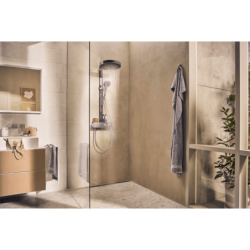 Držák ručníků Hansgrohe AddStoris chrom 41770000