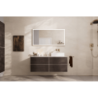 Držák ručníků Hansgrohe AddStoris kartáčovaný bronz 41770140