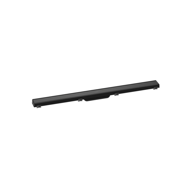 Sprchový žlab Hansgrohe RainDrain Match 85,5 cm nerez černá 56040610