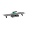 Úplná sada pro plochou instalaci Hansgrohe uBox Universal 100 cm nerez 56020180