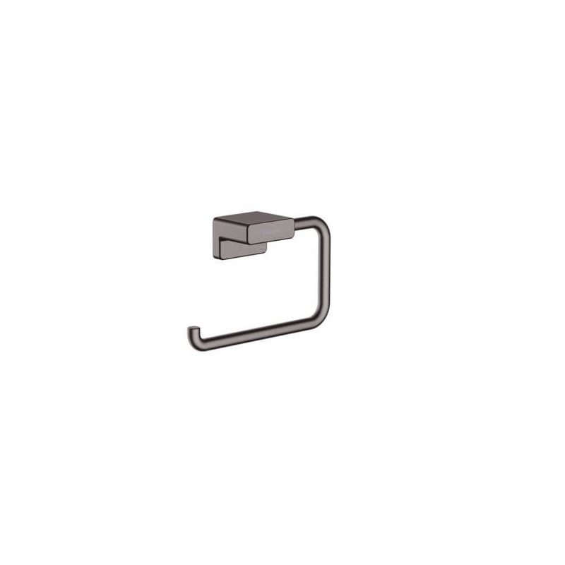 Držák toaletního papíru Hansgrohe AddStoris kartáčovaný černý chrom 41771340