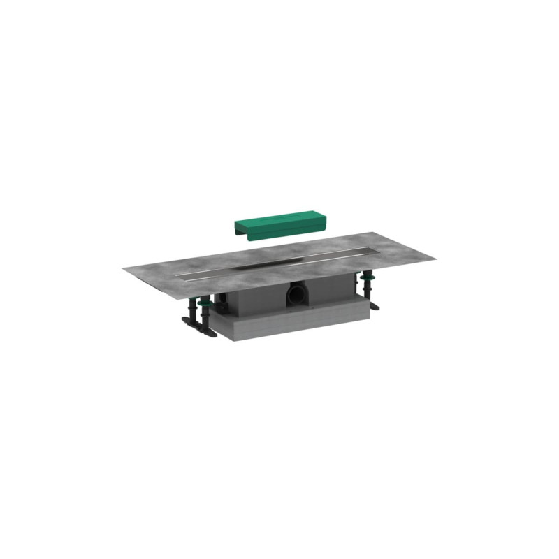 Úplná sada pro standardní instalaci Hansgrohe uBox Universal 60 cm nerez 56022180