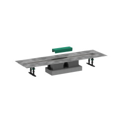 Úplná sada pro standardní instalaci Hansgrohe uBox Universal 90 cm nerez 56025180