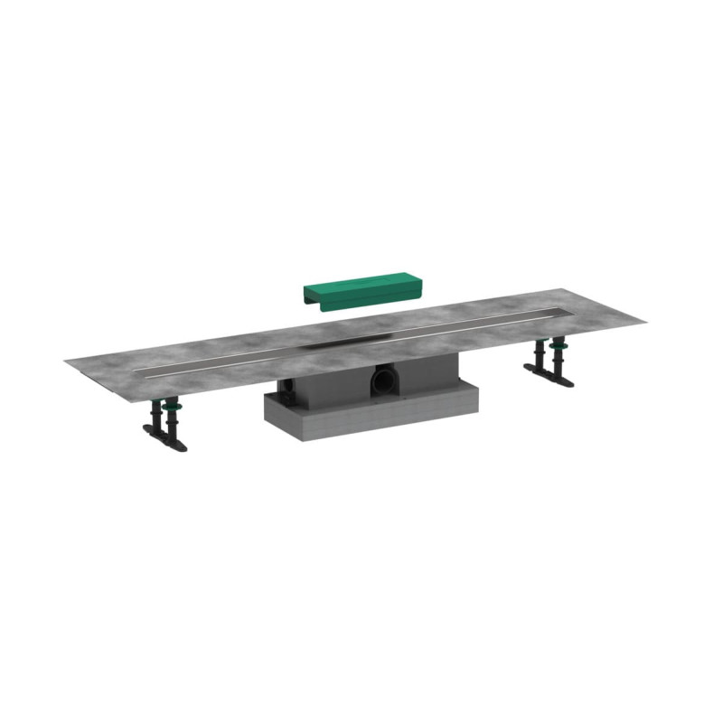 Úplná sada pro standardní instalaci Hansgrohe uBox Universal 100 cm nerez 56026180
