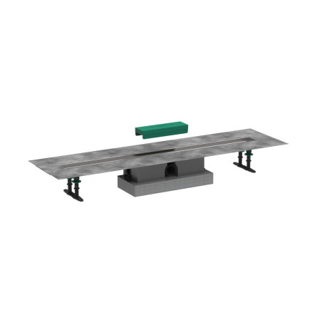 Úplná sada pro standardní instalaci Hansgrohe uBox Universal 100 cm nerez 56026180