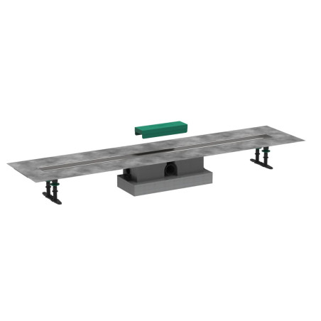 Úplná sada pro standardní instalaci Hansgrohe uBox Universal 120 cm nerez 56027180