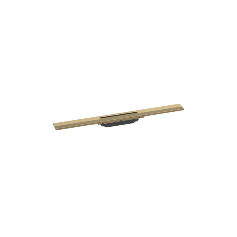 Sprchový žlab Hansgrohe RainDrain Flex 70 cm nerez kartáčovaný bronz 56043140