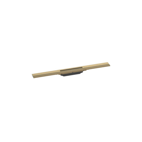 Sprchový žlab Hansgrohe RainDrain Flex 70 cm nerez kartáčovaný bronz 56043140