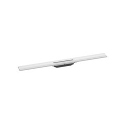 Sprchový žlab Hansgrohe RainDrain Flex 90 cm nerez matná bílá mat 56052700