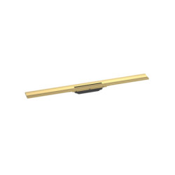 Sprchový žlab Hansgrohe RainDrain Flex 90 cm nerez leštěný vzhled zlata 56052990