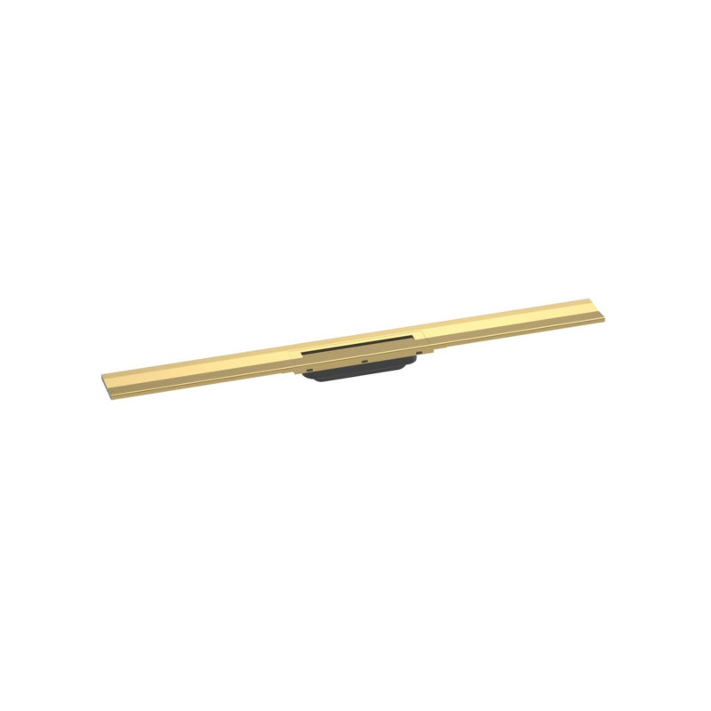 Sprchový žlab Hansgrohe RainDrain Flex 90 cm nerez leštěný vzhled zlata 56052990