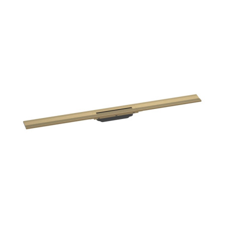 Sprchový žlab Hansgrohe RainDrain Flex 100 cm nerez kartáčovaný bronz 56053140