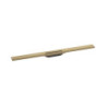 Sprchový žlab Hansgrohe RainDrain Flex 100 cm nerez kartáčovaný bronz 56053140