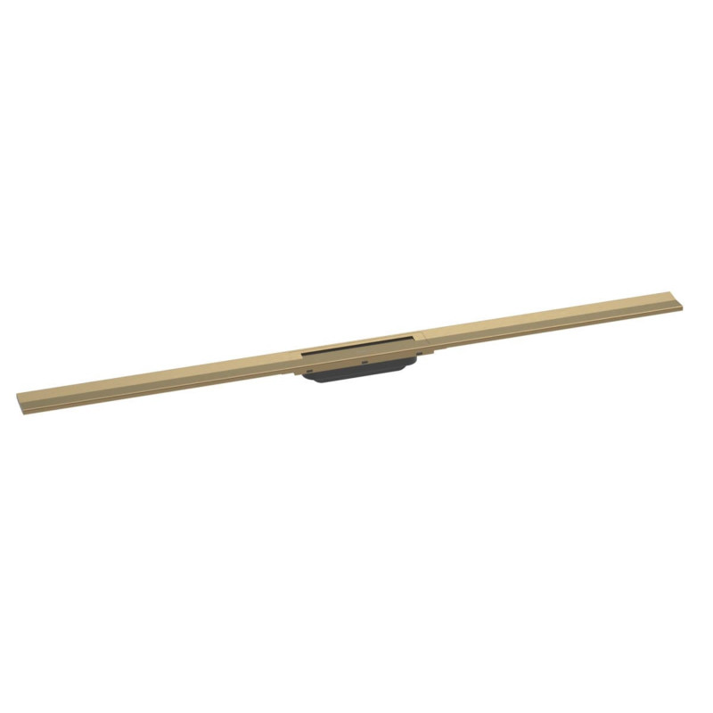 Sprchový žlab Hansgrohe RainDrain Flex 120 cm nerez kartáčovaný bronz 56047140