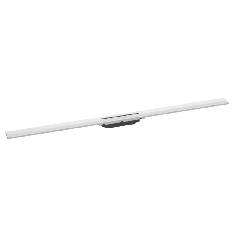 Sprchový žlab Hansgrohe RainDrain Flex 120 cm nerez matná bílá mat 56047700