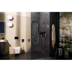 Polička Hansgrohe XtraStoris Original s rámem matná černá 56057670