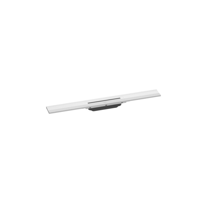 Sprchový žlab Hansgrohe RainDrain Flex 70 cm nerez matná bílá mat 56050700