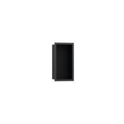 Polička Hansgrohe XtraStoris Individual s rámem kartáčovaný černý chrom 56095340