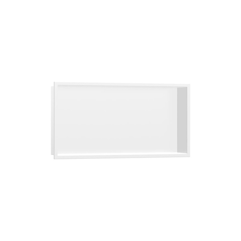 Polička Hansgrohe XtraStoris Original s rámem matná bílá 56064700