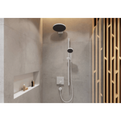 Polička Hansgrohe XtraStoris Original s rámem matná bílá 56067700