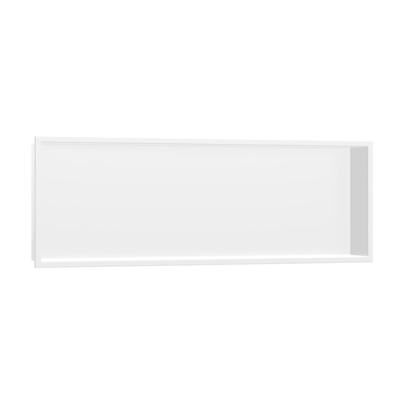 Polička Hansgrohe XtraStoris Original s rámem matná bílá 56067700