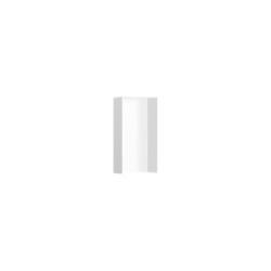Polička Hansgrohe XtraStoris Minimalistic bez orámování matná bílá 56070700
