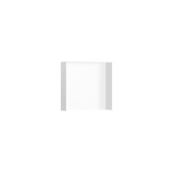 Polička Hansgrohe XtraStoris Minimalistic bez orámování matná bílá 56073700