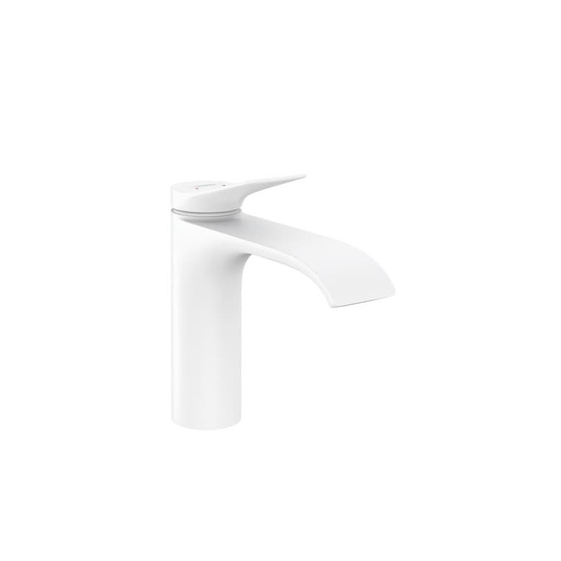 Umyvadlová baterie Hansgrohe Vivenis s výpustí matná bílá 75020700