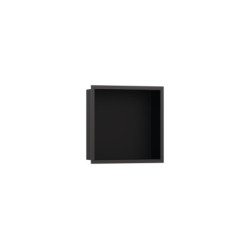 Polička Hansgrohe XtraStoris Individual s rámem kartáčovaný černý chrom 56098340
