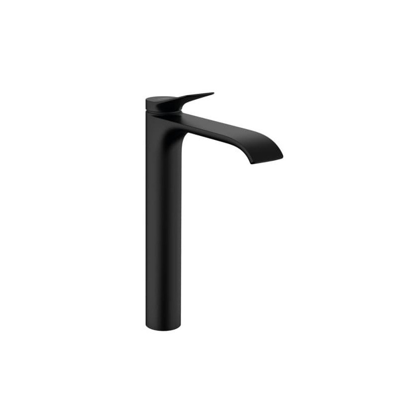 Vysoká umyvadlová baterie Hansgrohe Vivenis bez výpusti matná černá 75042670