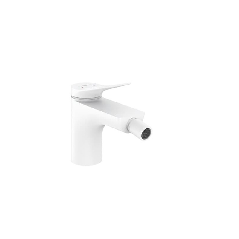 Bidetová baterie Hansgrohe Vivenis s výpustí matná bílá 75200700