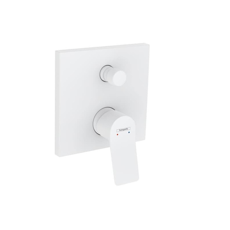 Sprchová a vanová baterie Hansgrohe Vivenis bez podomítkového tělesa matná bílá 75416700