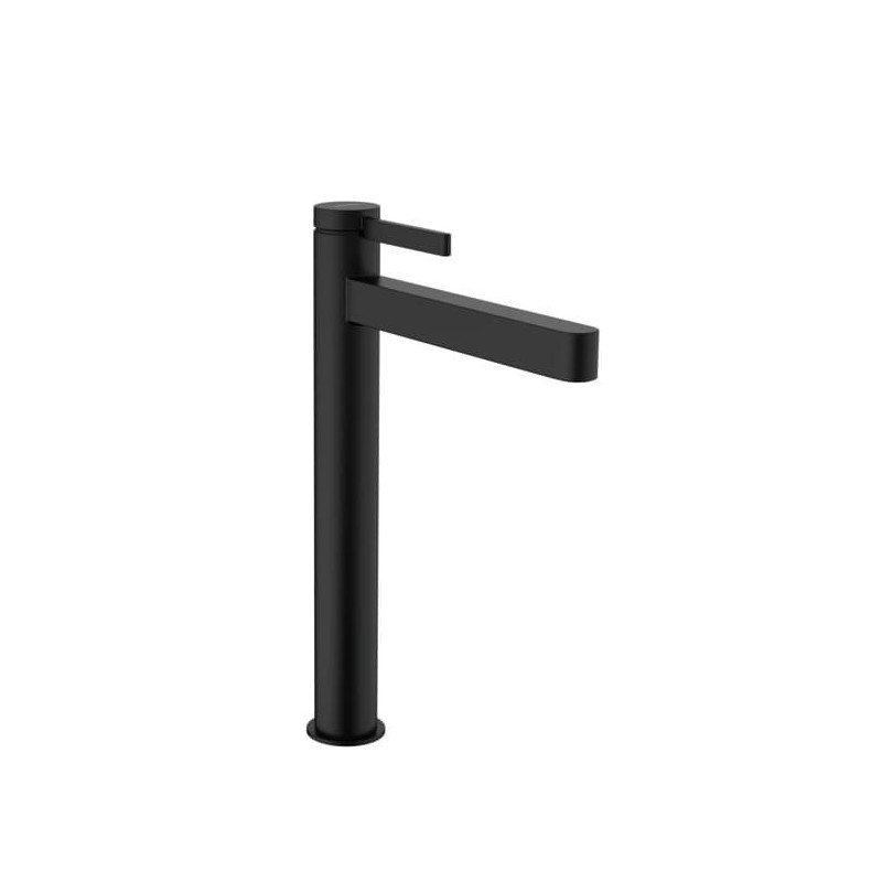 Vysoká umyvadlová baterie Hansgrohe Finoris s clic-clacem matná černá 76070670