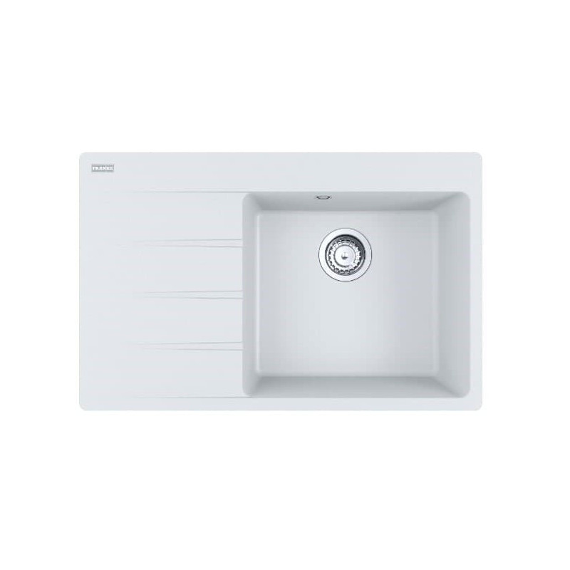 Dřez Franke Centro CNG 611-78 TL/7 bílá led, pravý 114.0637.505