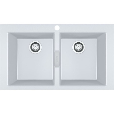 Dvoudřez Franke Sirius US2D 620-86  bílá 143.0637.160