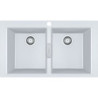 Dvoudřez Franke Sirius US2D 620-86  bílá 143.0637.160