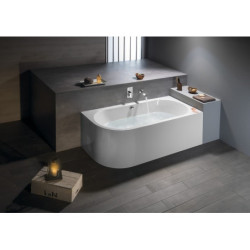VIVA R MONOLITH asymetrická vana 180x75x60cm, bílá Polysan 72129M