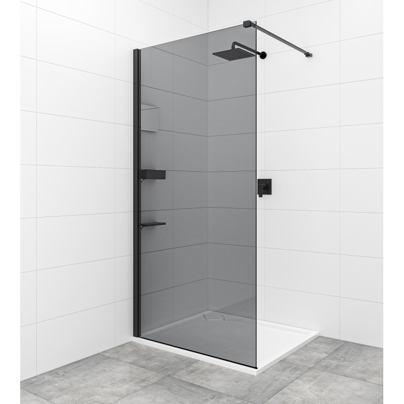 Sprchová zástěna Walk-in 140 cm SAT SATBWI140KSPRDOPLC