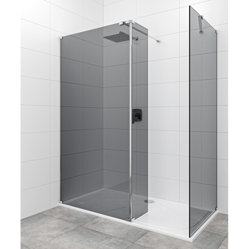 Sprchová zástěna Walk-in 140x90 cm SAT SATBWI14090KSROZPA