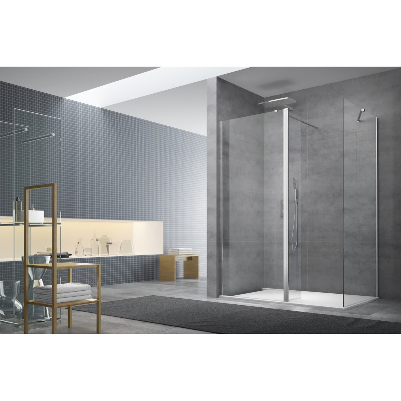 Sprchová zástěna Walk-in 140x90 cm SAT SATBWI14090PRROZ