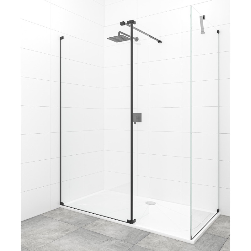Sprchová zástěna Walk-in 140x90 cm SAT SATBWI14090PACROZC