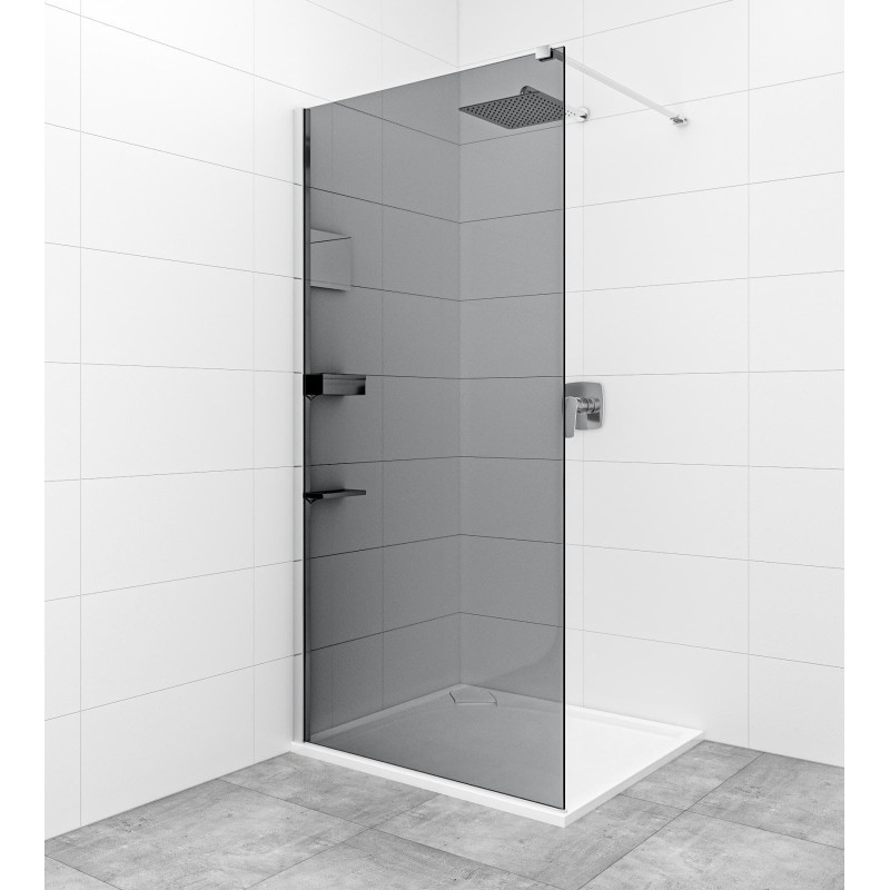Sprchová zástěna Walk-in 80 cm SAT SATBWI80KSPRDOPL