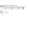 Boční zástěna ke sprchovým dveřím 100 cm Huppe Xtensa pure XT0308.069.348