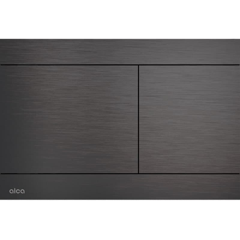 Ovládací tlačítko Alca Individual pro wc nádržky gun metal mat FUN-GM-B