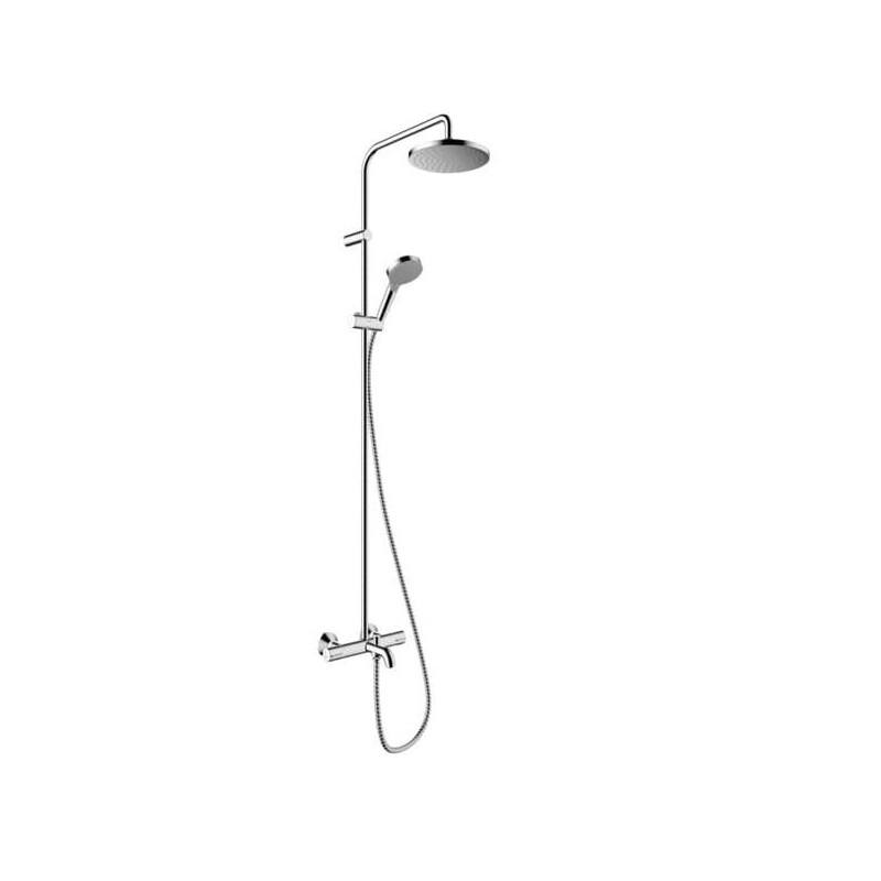 Sprchový systém Hansgrohe Vernis Blend na stěnu s termostatickou baterií chrom 26079000