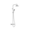 Sprchový systém Hansgrohe Vernis Blend na stěnu s termostatickou baterií chrom 26276000
