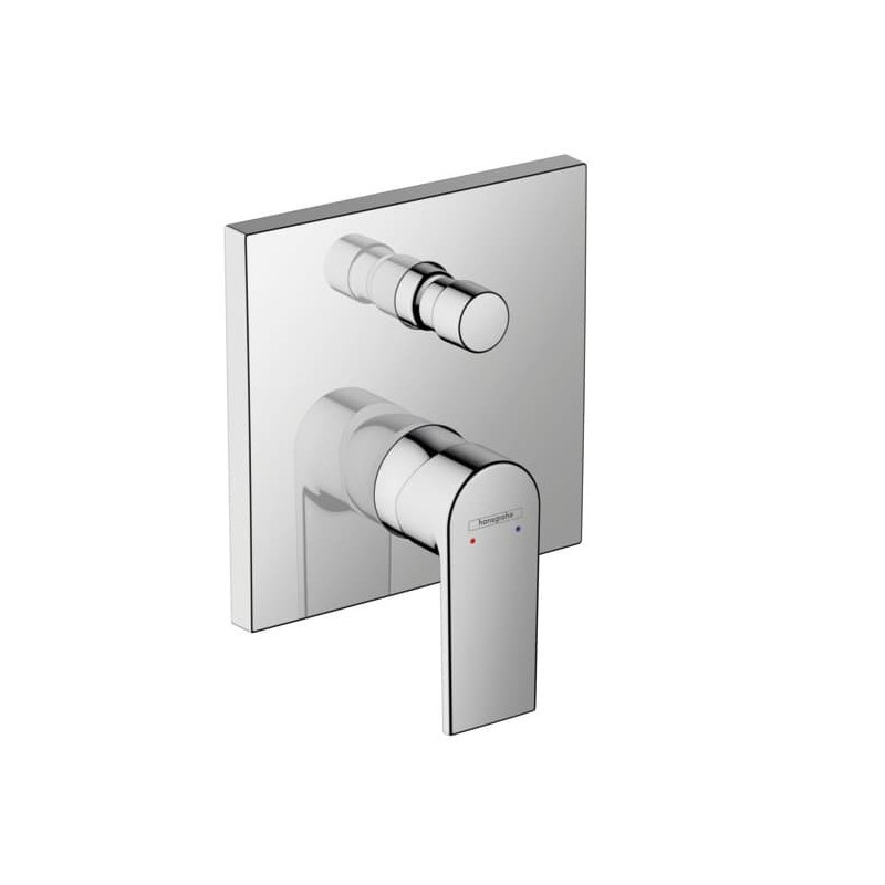 Sprchová a vanová baterie Hansgrohe Vernis Shape bez podomítkového tělesa chrom 71469000