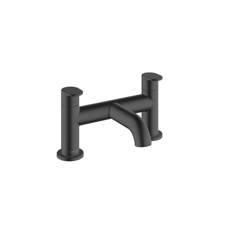 Vanová baterie Hansgrohe Vernis Blend bez sprchového setu černý mat 71442670